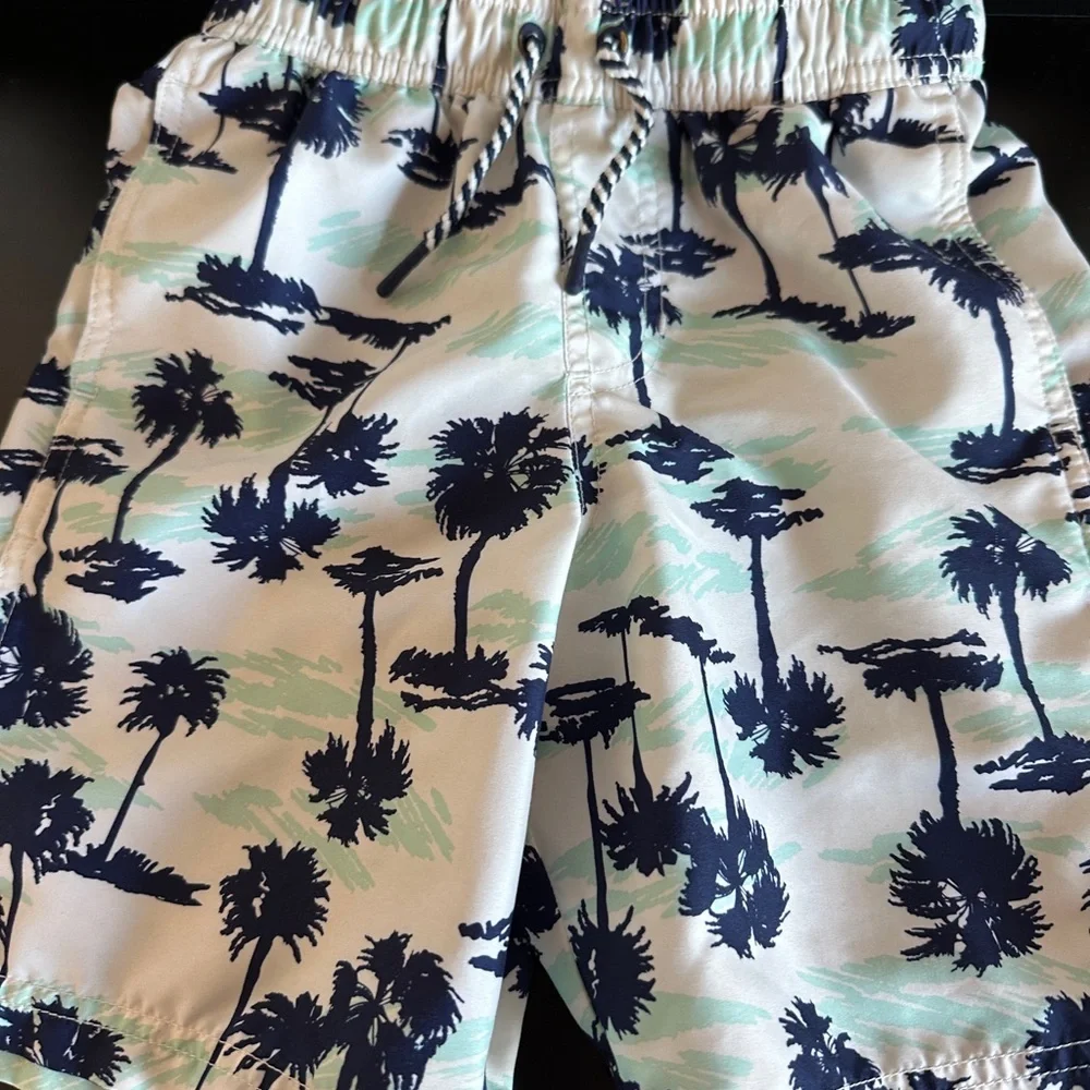 Tropical Palm Tree Kids Trunks